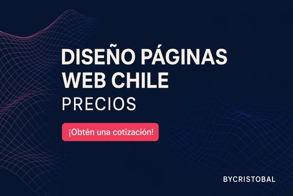 Diseño páginas web chile precios